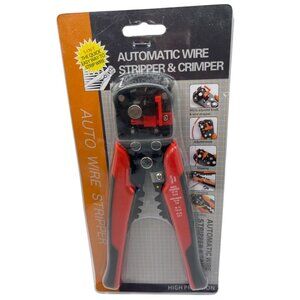 Automatic Wire Stripper & Crimper High Precision Tool W/ Adjustable Swivel Knob